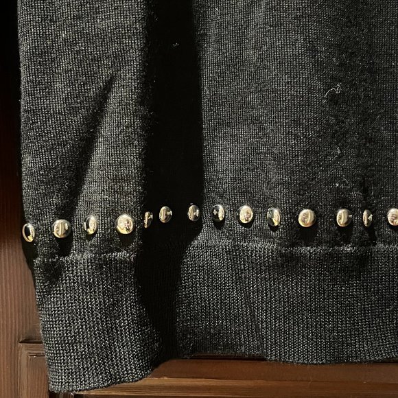 Black Moschino Sweater with Studs - Picture 4 of 7